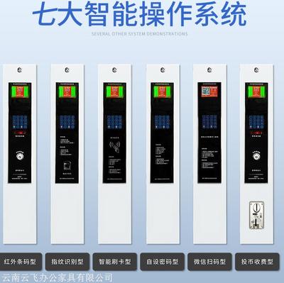 昆明超市电子存包柜厂家 云南云飞办公家具实力工厂