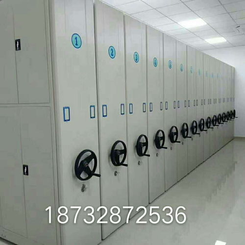 邱县智能档案密集架厂家手摇密集架安装步骤说明 河北盛隆柜业